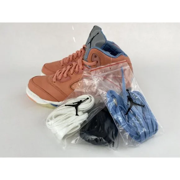 Nike Air Jordan 5 Retro X DJ Khaled TD Toddler 9C-10C We The Best Crimson Bliss - Picture 10 of 12